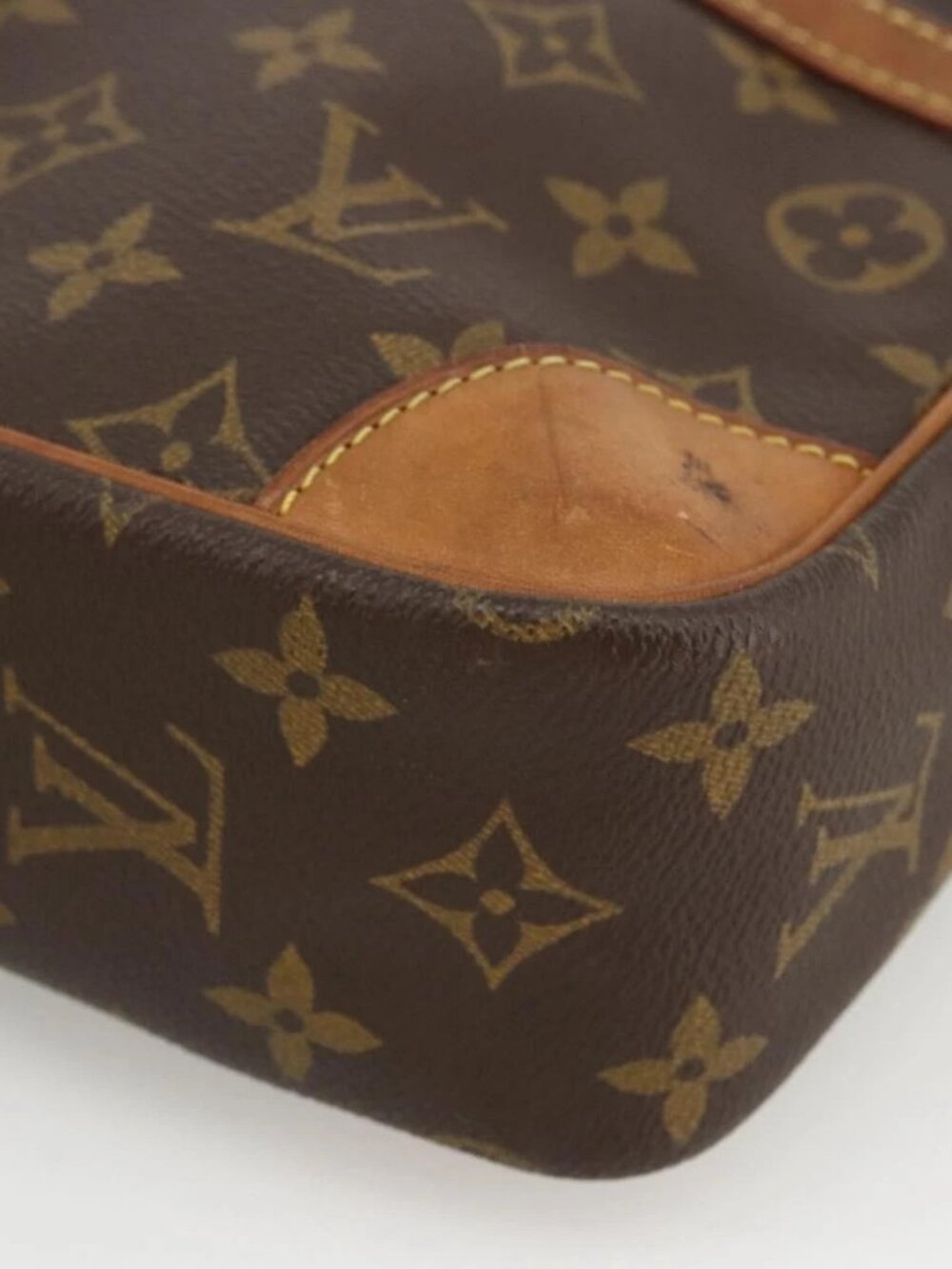 LOUIS VUITTON Monogram Compiegne 28 Clutch Bag M51845 LV Auth ka2849 - Picture 7 of 16